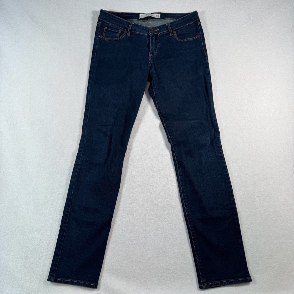 Abercrombie and Fitch Jeans Womens 29 Blue Skinny Low Rise Dark Wash Stretch